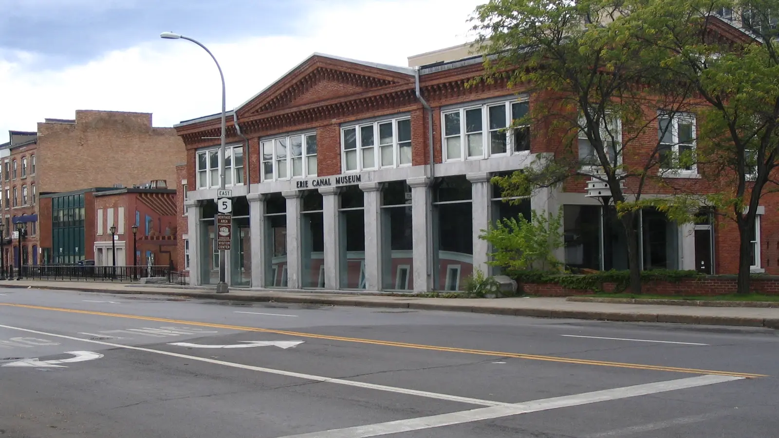 Erie Canal Museum in the historic Syracuse Weighlock Building